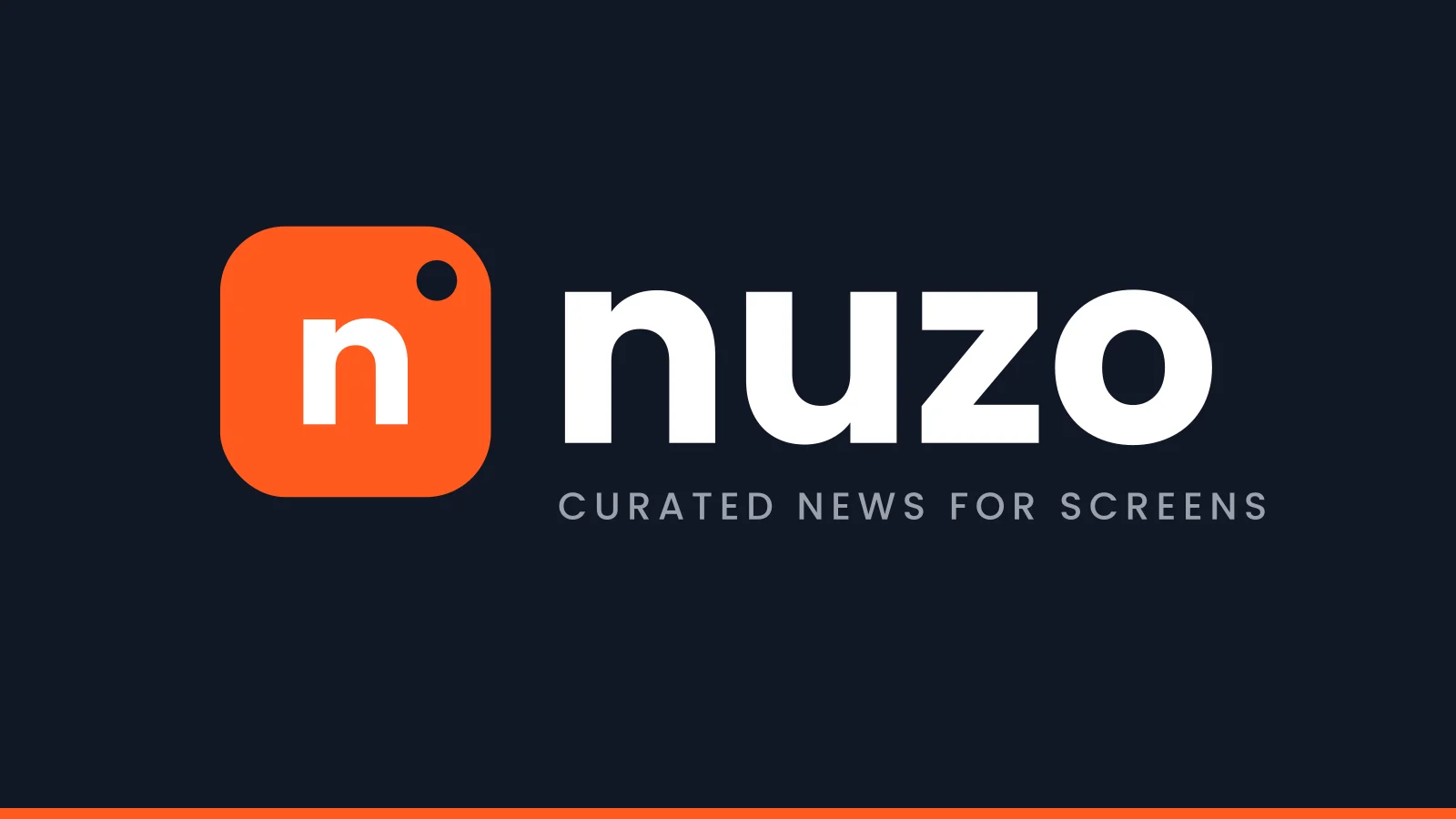 Nuzo — curated news for screens